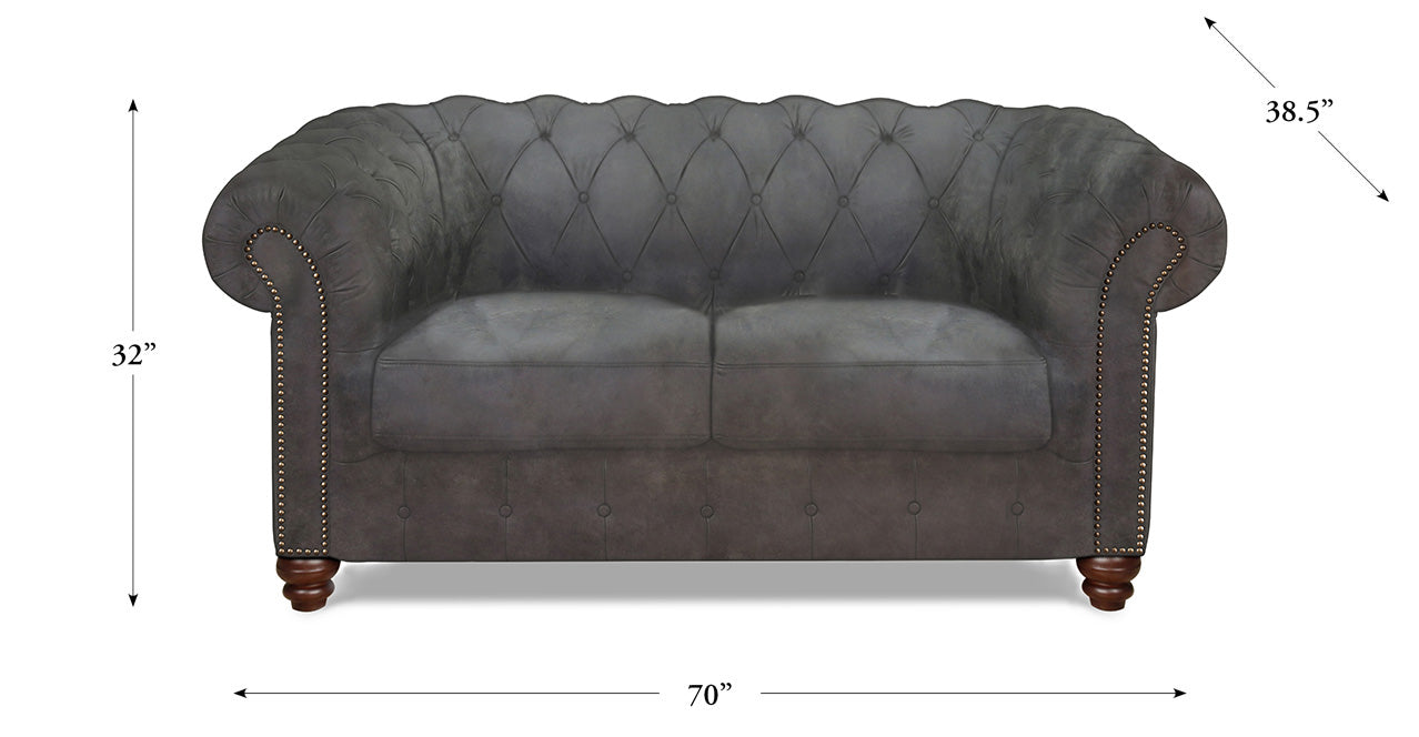 Kingston Waxy Pull-up Leather Sofa Collection