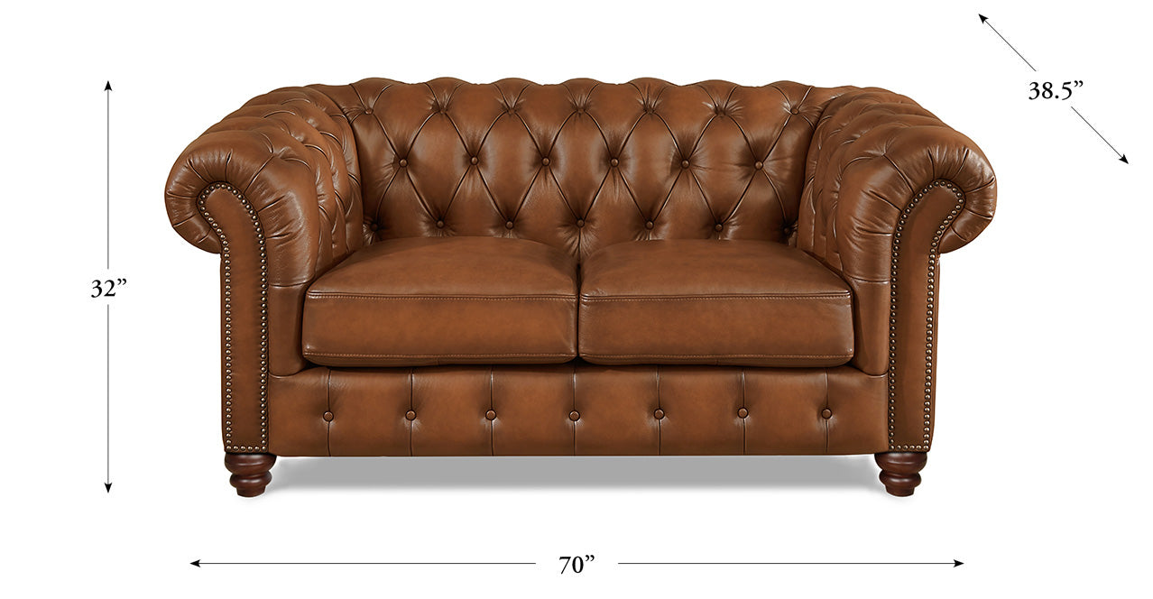 Kingston Waxy Pull-up Leather Sofa Collection