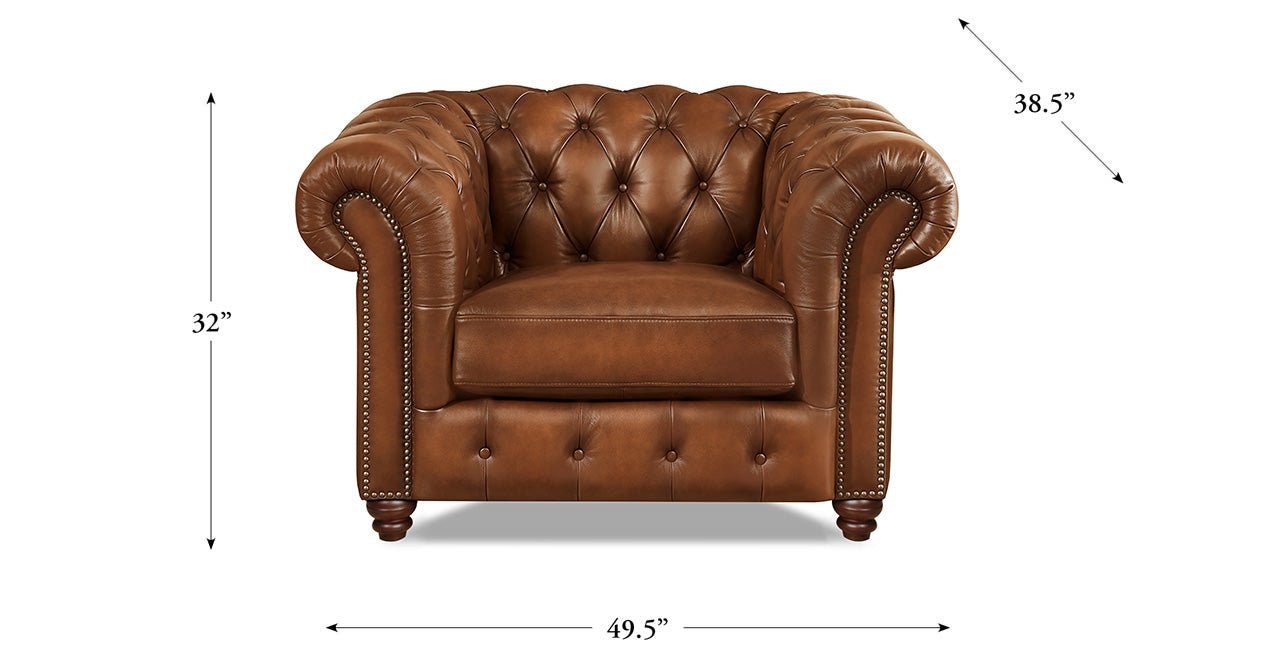 Kingston Waxy Pull-up Leather Sofa Collection