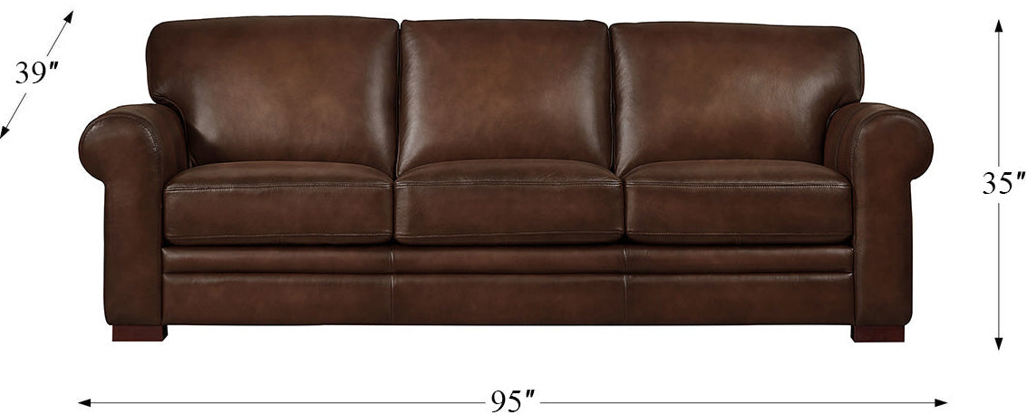 Brookfield Leather Sofa Collection