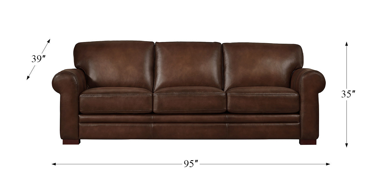 Brookfield Leather Sofa Collection