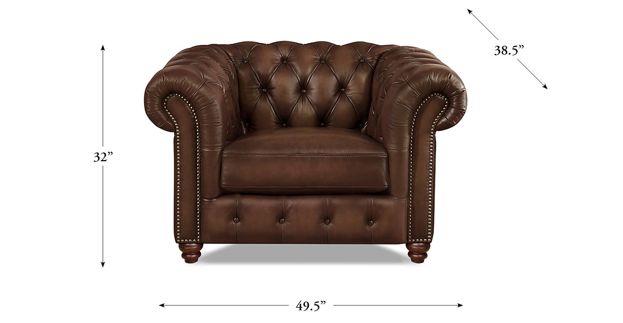 Kingston Waxy Pull-up Leather Sofa Collection