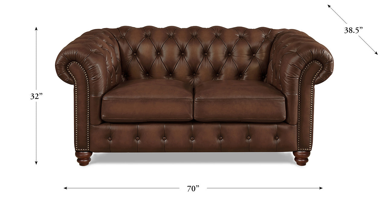 Kingston Waxy Pull-up Leather Sofa Collection