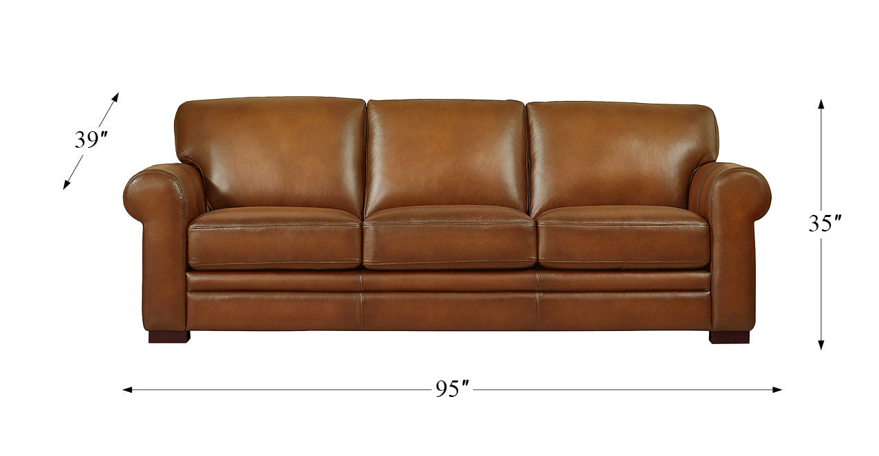 Brookfield Leather Sofa Collection