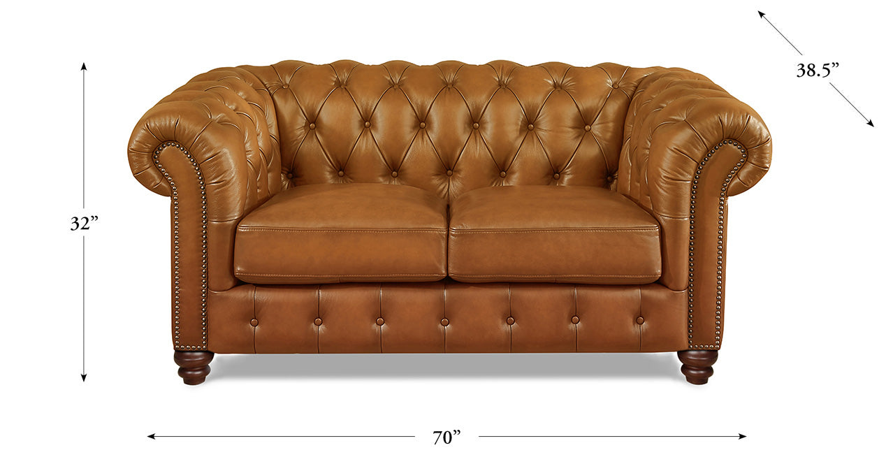 Kingston Waxy Pull-up Leather Sofa Collection