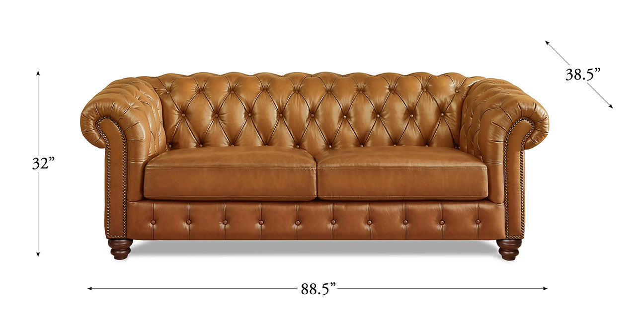 Kingston Waxy Pull-up Leather Sofa Collection