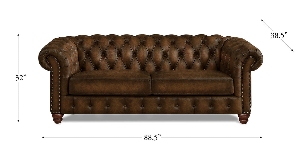 Kingston Waxy Pull-up Leather Sofa Collection
