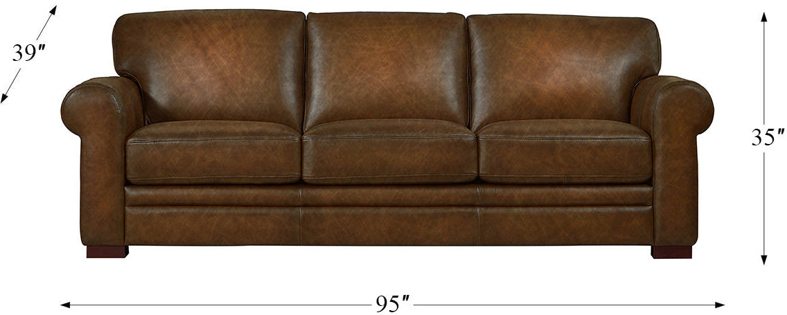 Brookfield Leather Sofa Collection