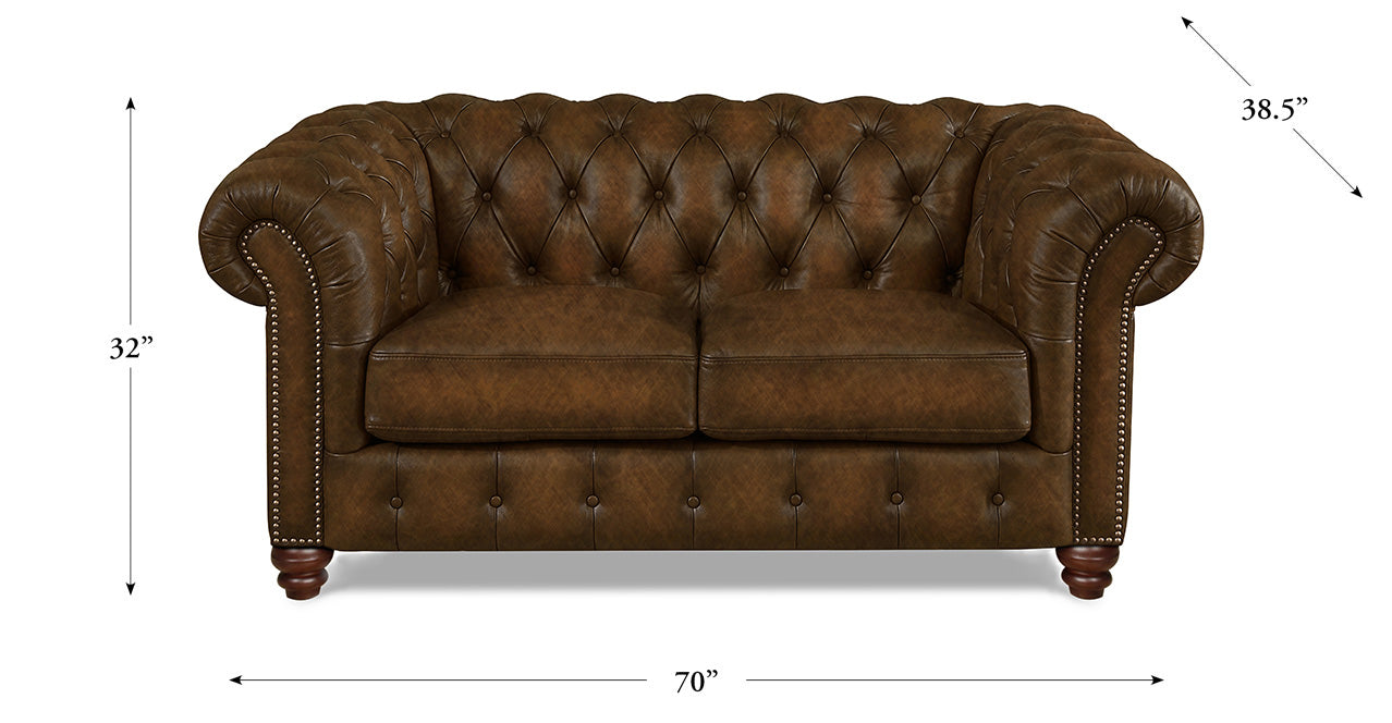 Kingston Waxy Pull-up Leather Sofa Collection
