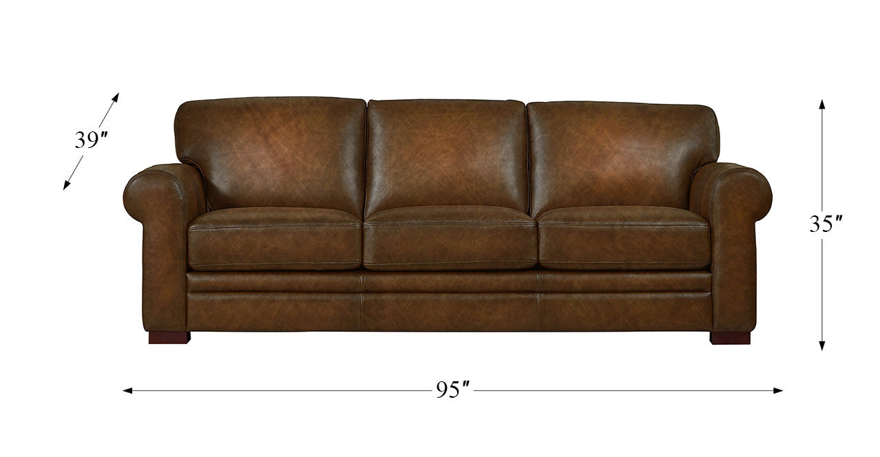 Brookfield Leather Sofa Collection