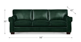 Capri Leather Sofa Collection
