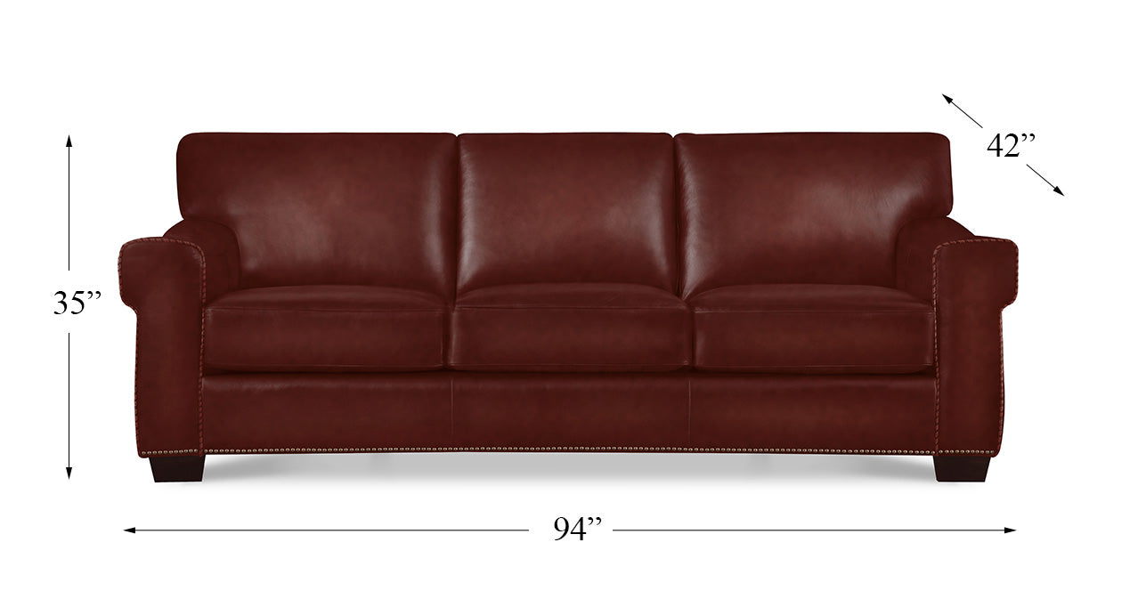 Capri Leather Sofa Collection
