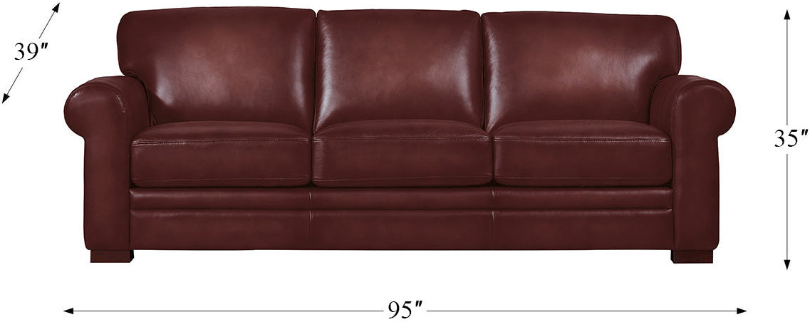 Brookfield Leather Sofa Collection