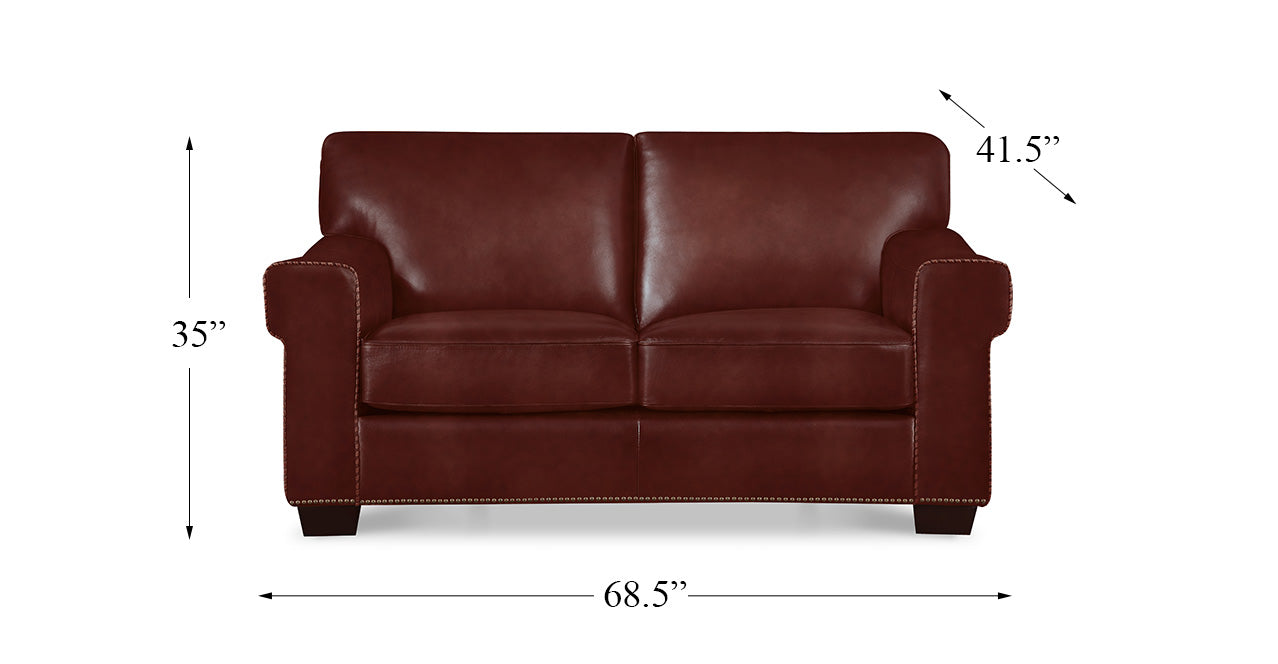 Capri Leather Sofa Collection