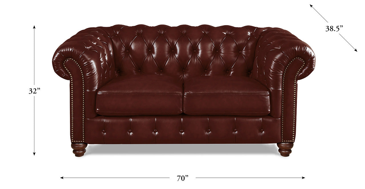 Kingston Waxy Pull-up Leather Sofa Collection
