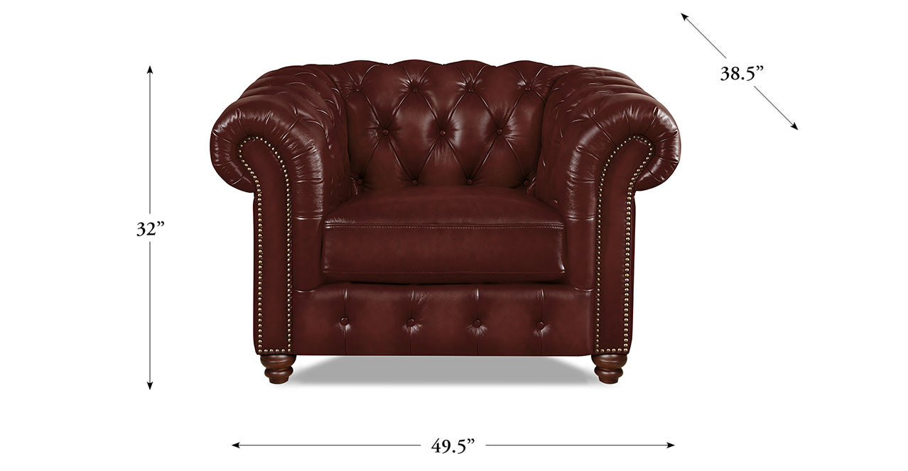 Kingston Waxy Pull-up Leather Sofa Collection