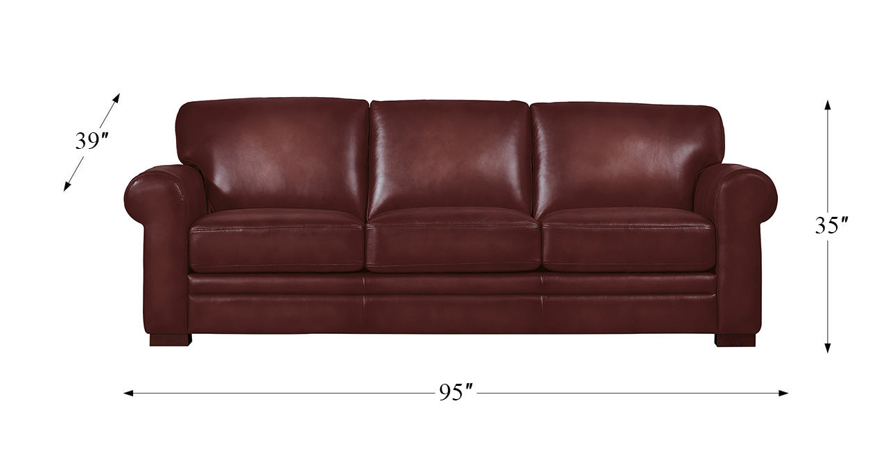 Brookfield Leather Sofa Collection