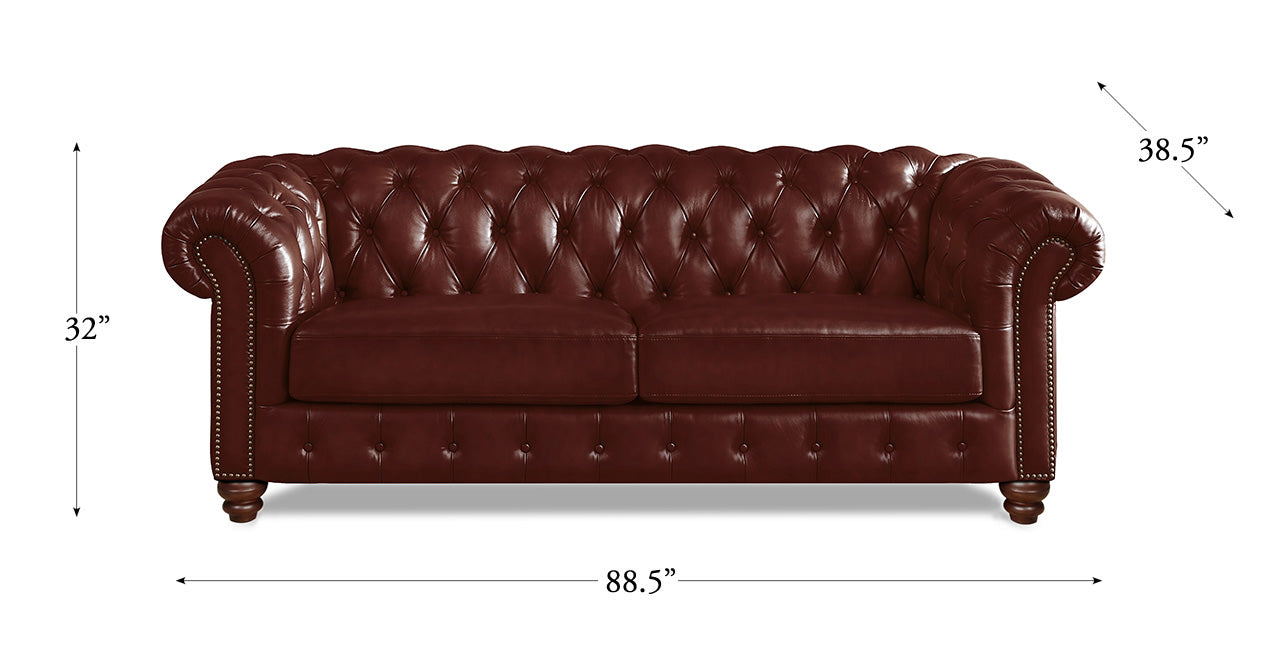 Kingston Leather Sofas | Hydeline – Hydeline Furniture