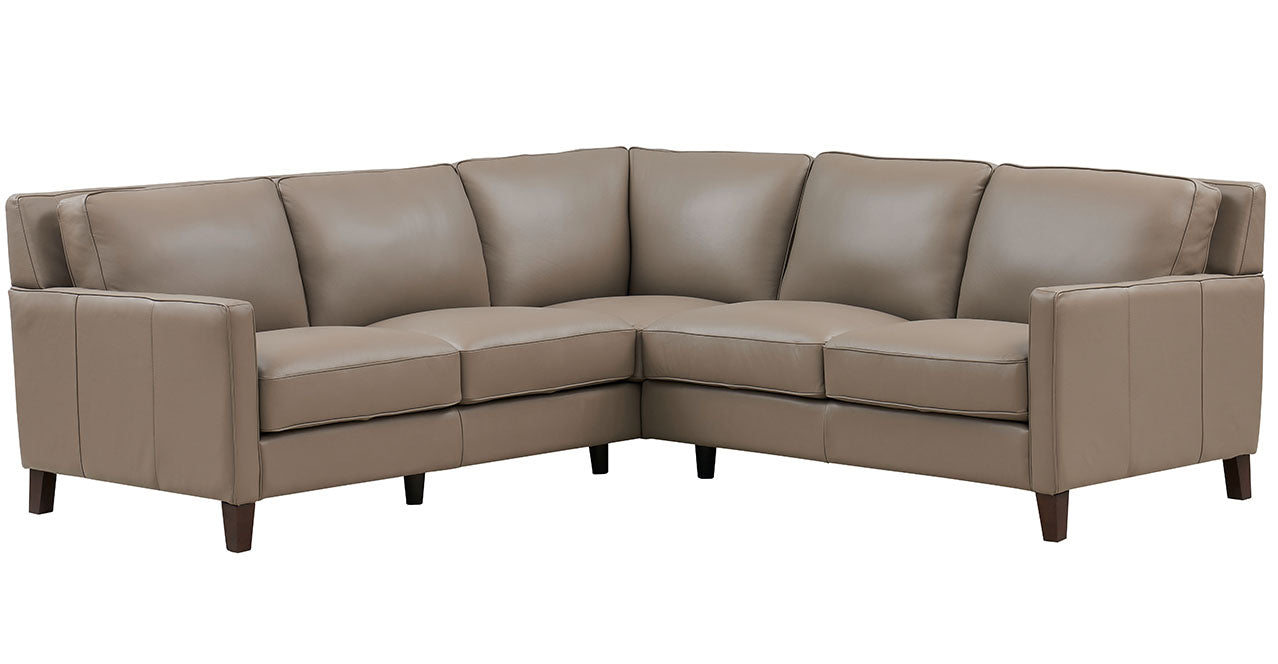 Ashby Leather Sectional Collection