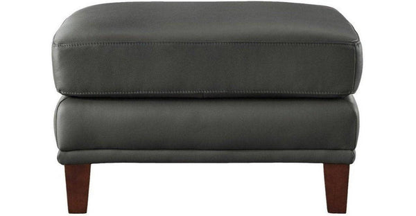 Hayward Leather Sofa Collection, Steel Gray