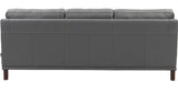 Hayward Leather Sofa Collection, Steel Gray