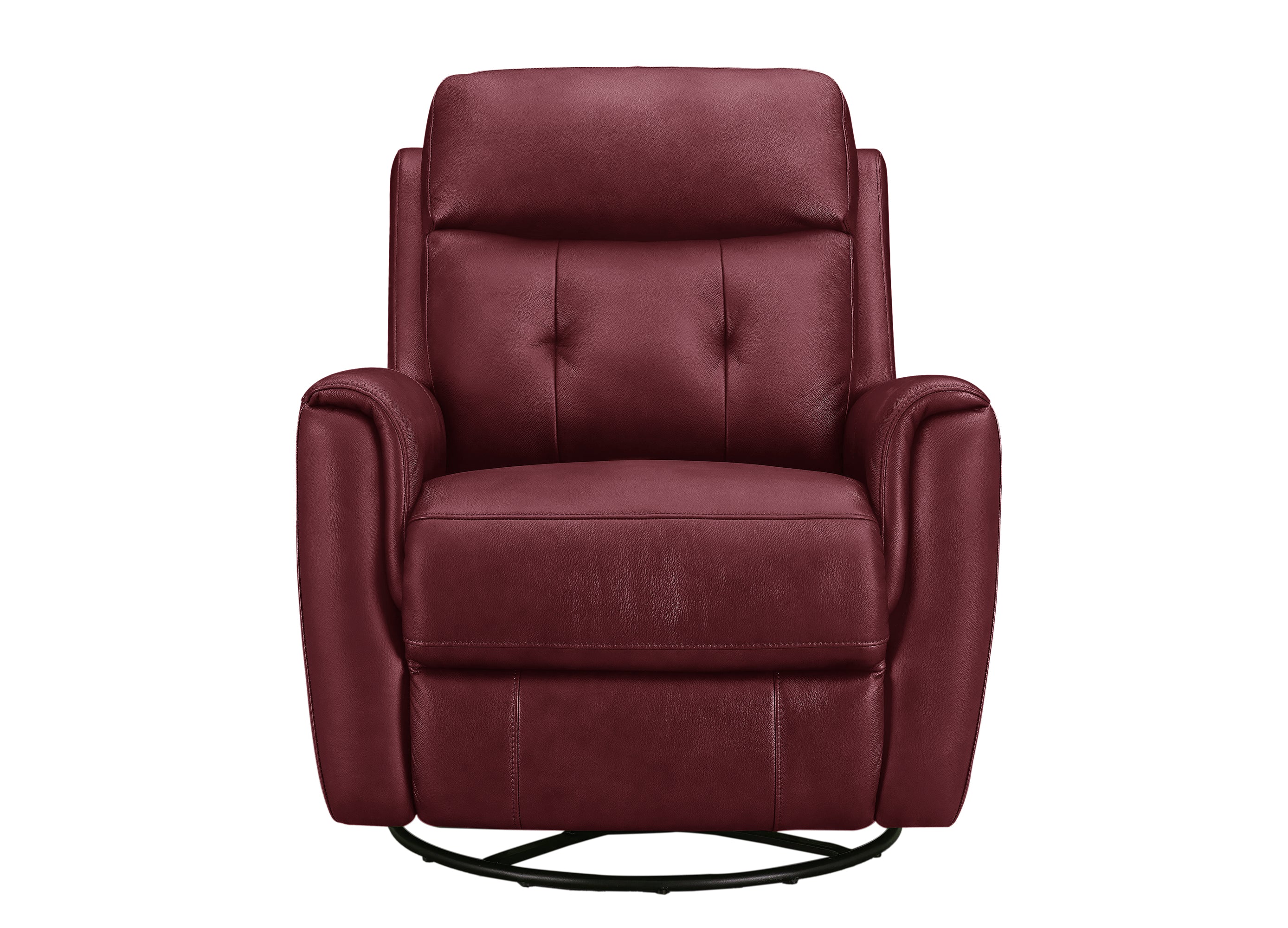 Torino Power Headrest Swivel Glider Leather Recliner