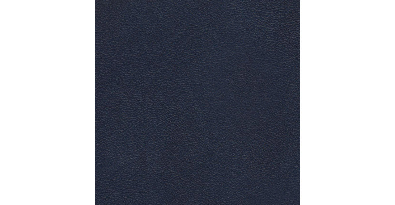 Aiden Leather Sofa Collection, Navy Blue