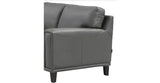 Hayward Leather Sofa Collection, Steel Gray