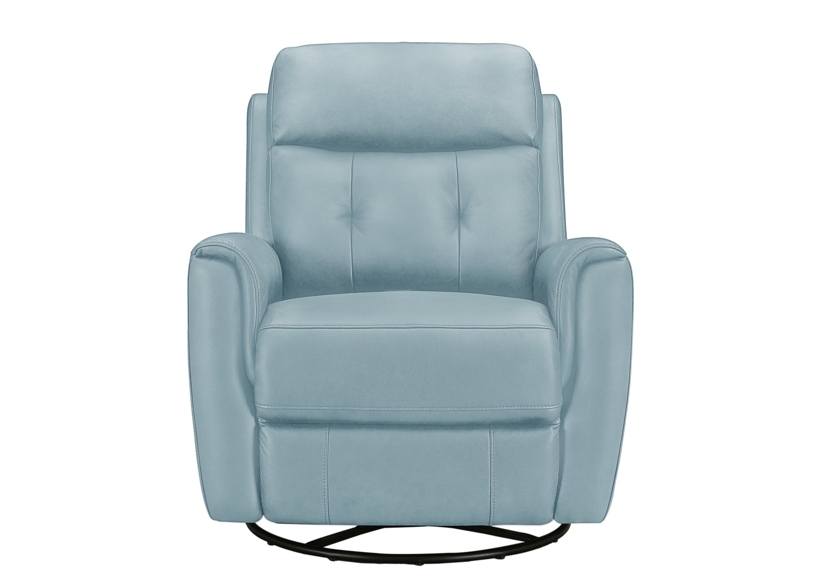 Torino Power Headrest Swivel Glider Leather Recliner