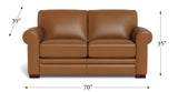 Brookfield Leather Sofa Collection