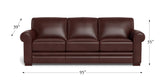 Brookfield Leather Sofa Collection