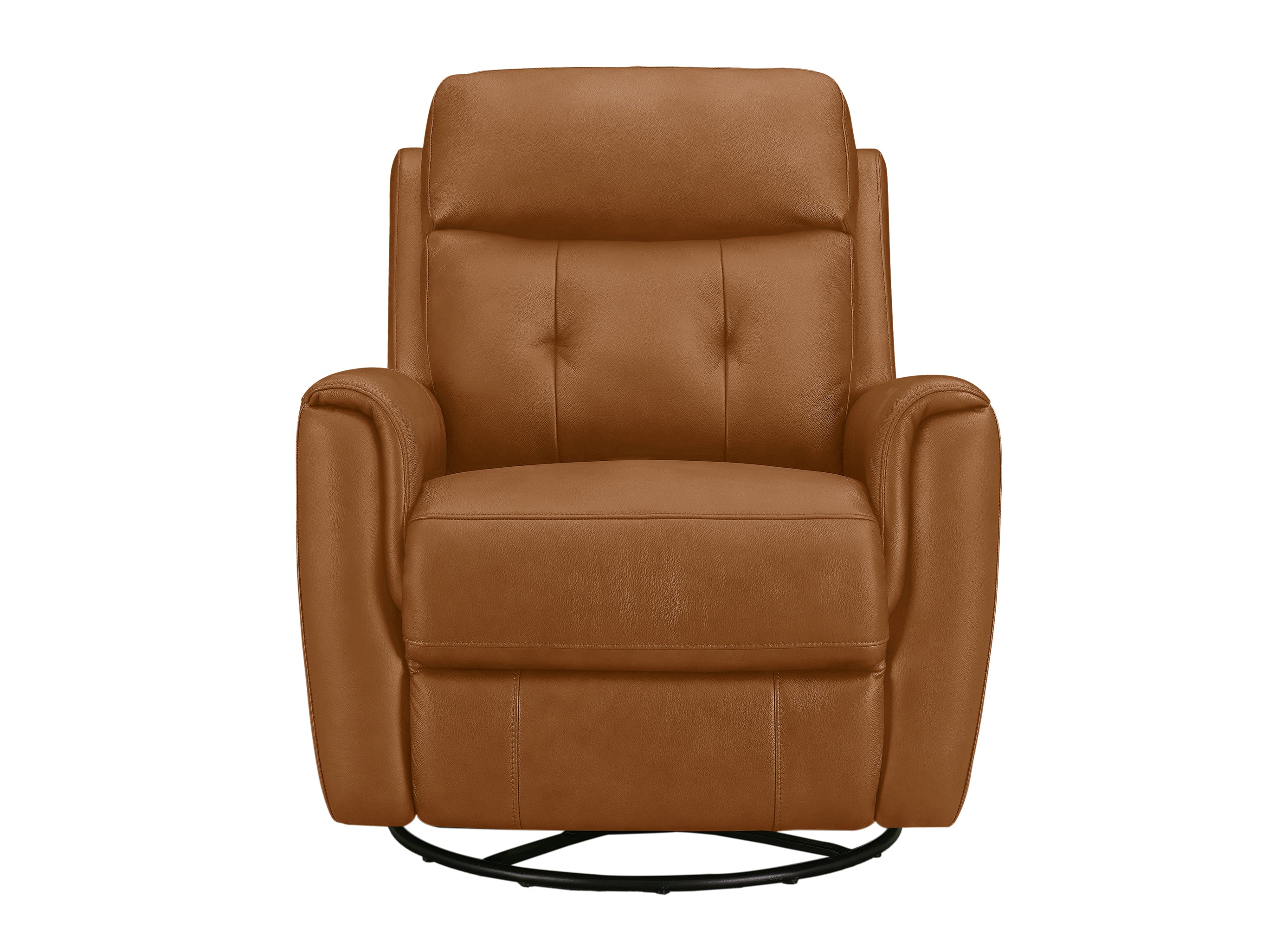 Torino Power Headrest Swivel Glider Leather Recliner