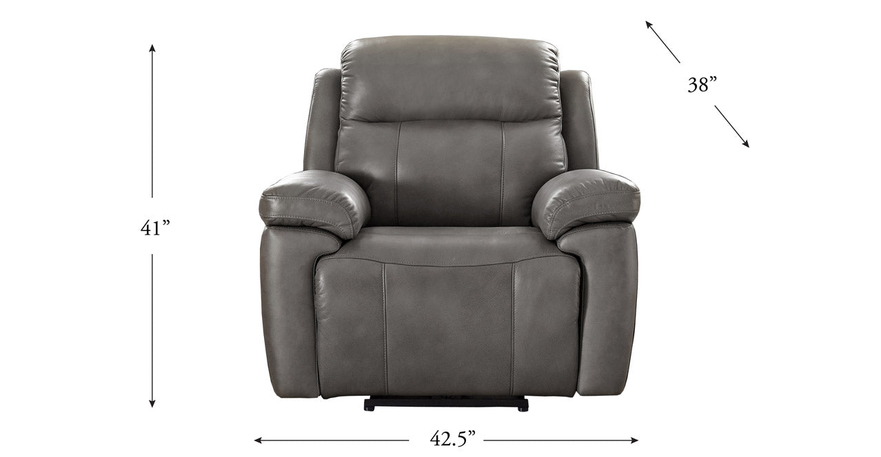 Riverside Power Headrest Lumbar Zero Gravity Recliner
