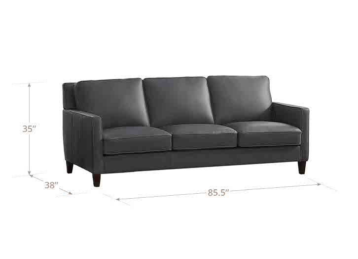 Ashby Leather Sofa Collection