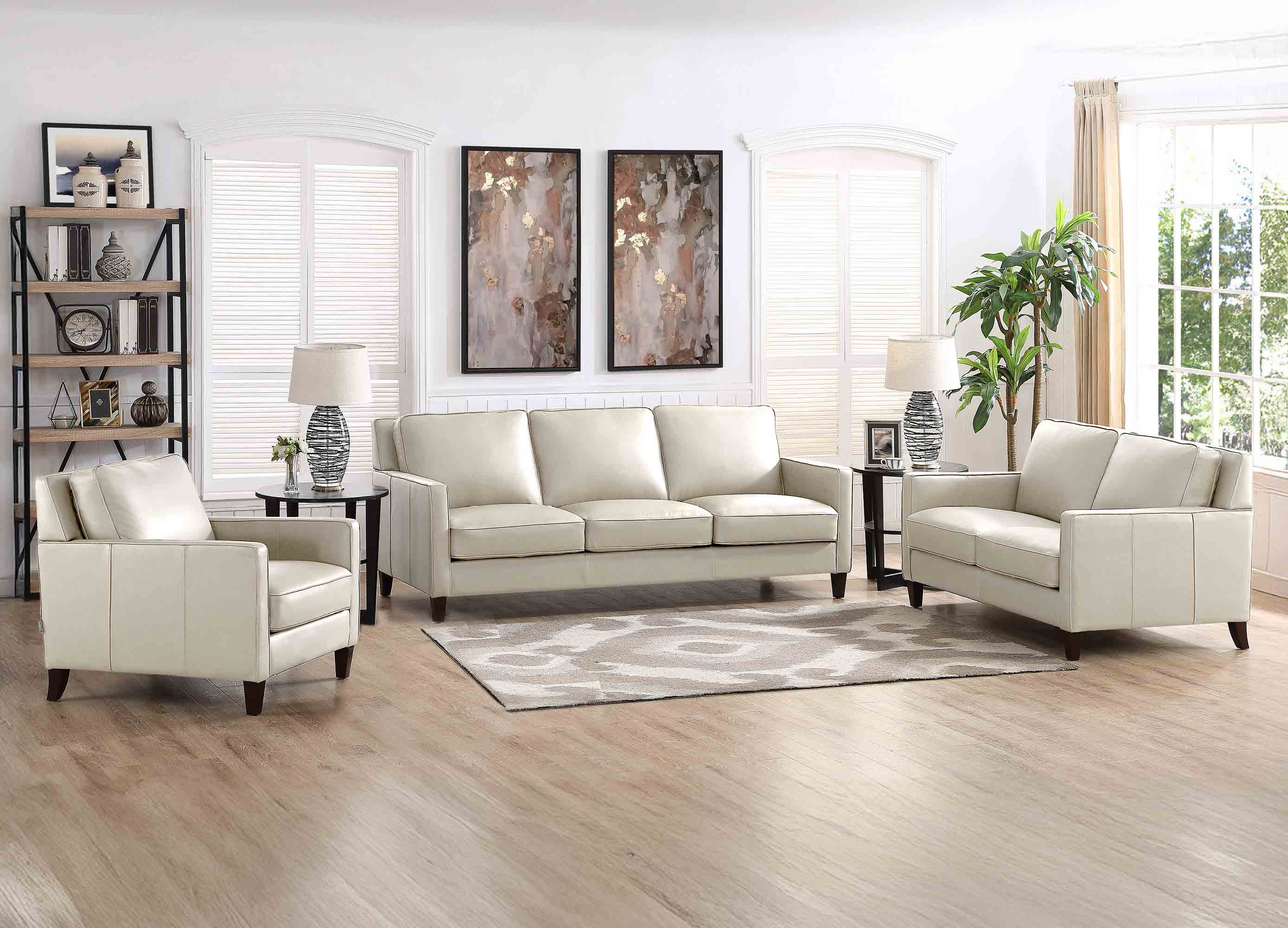 Ashby Leather Sofa Collection