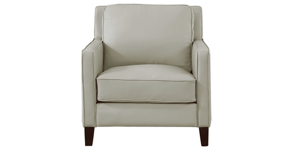 Ashby Leather Sofa Collection, Ice - Hydeline USA