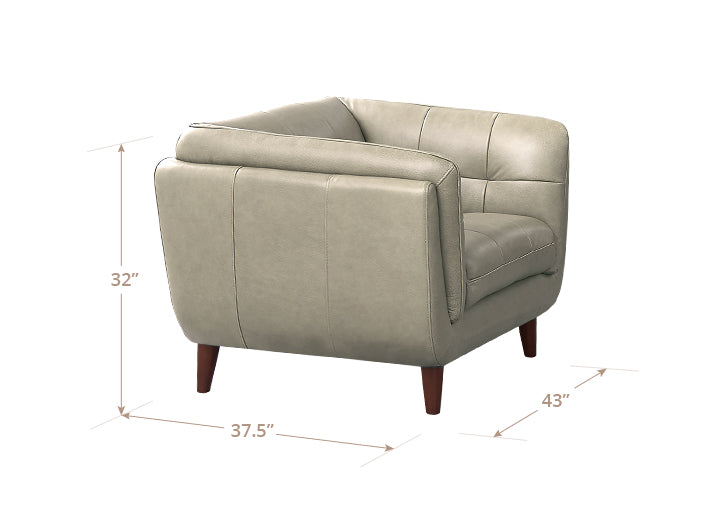 Solana Leather Sofa Collection
