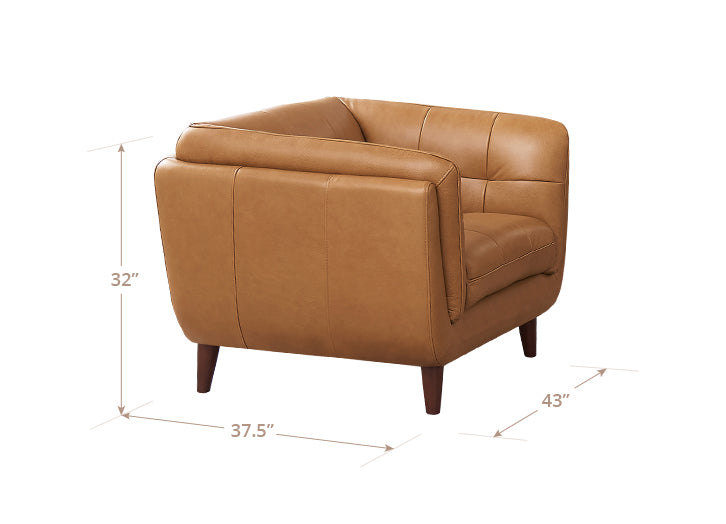 Solana Leather Sofa Collection