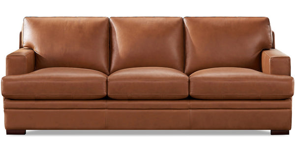 Georgia Leather Sofa Collection, Brown