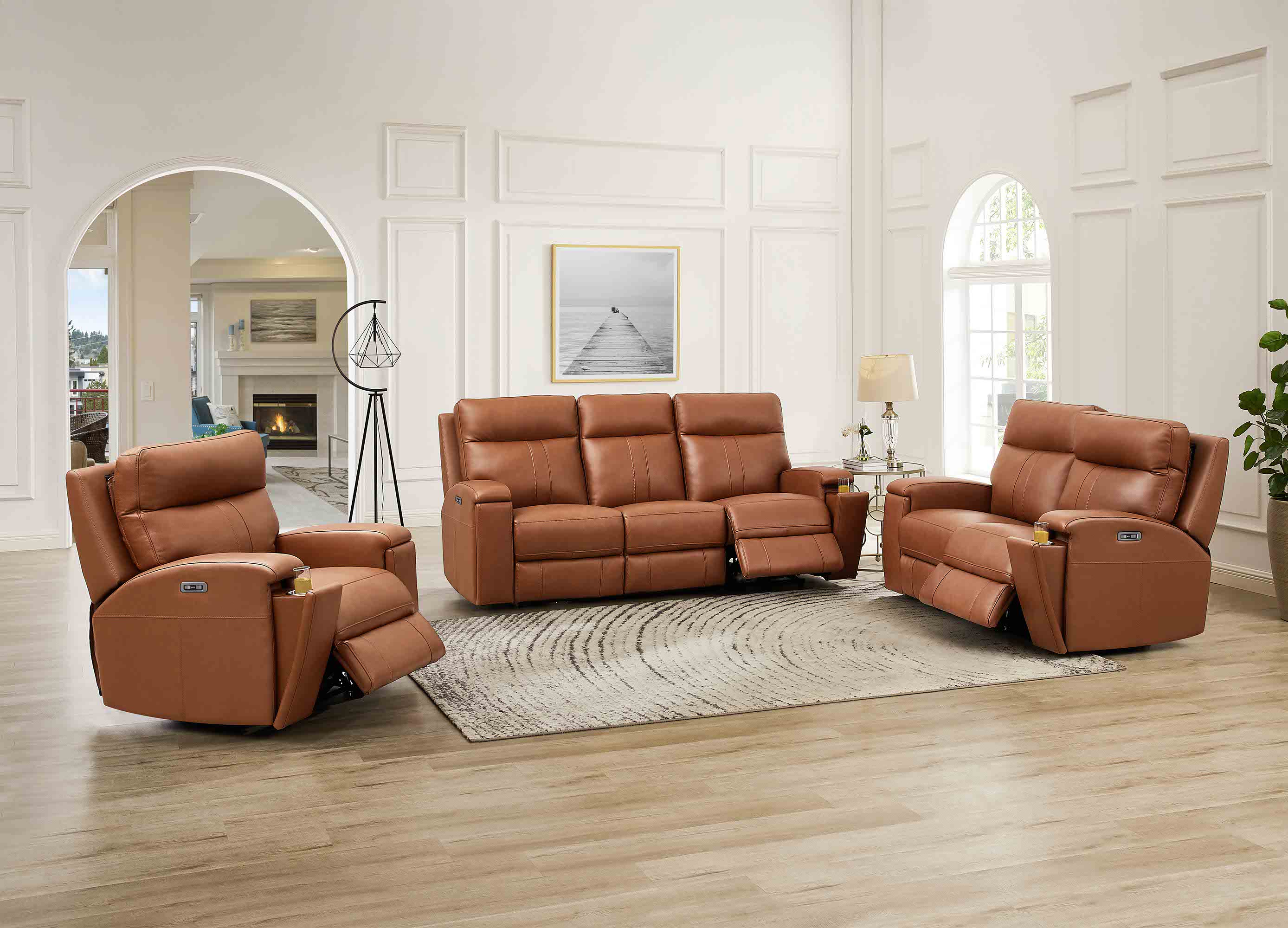 Venice Power Headrest Zero Gravity Reclining Sofa Collection