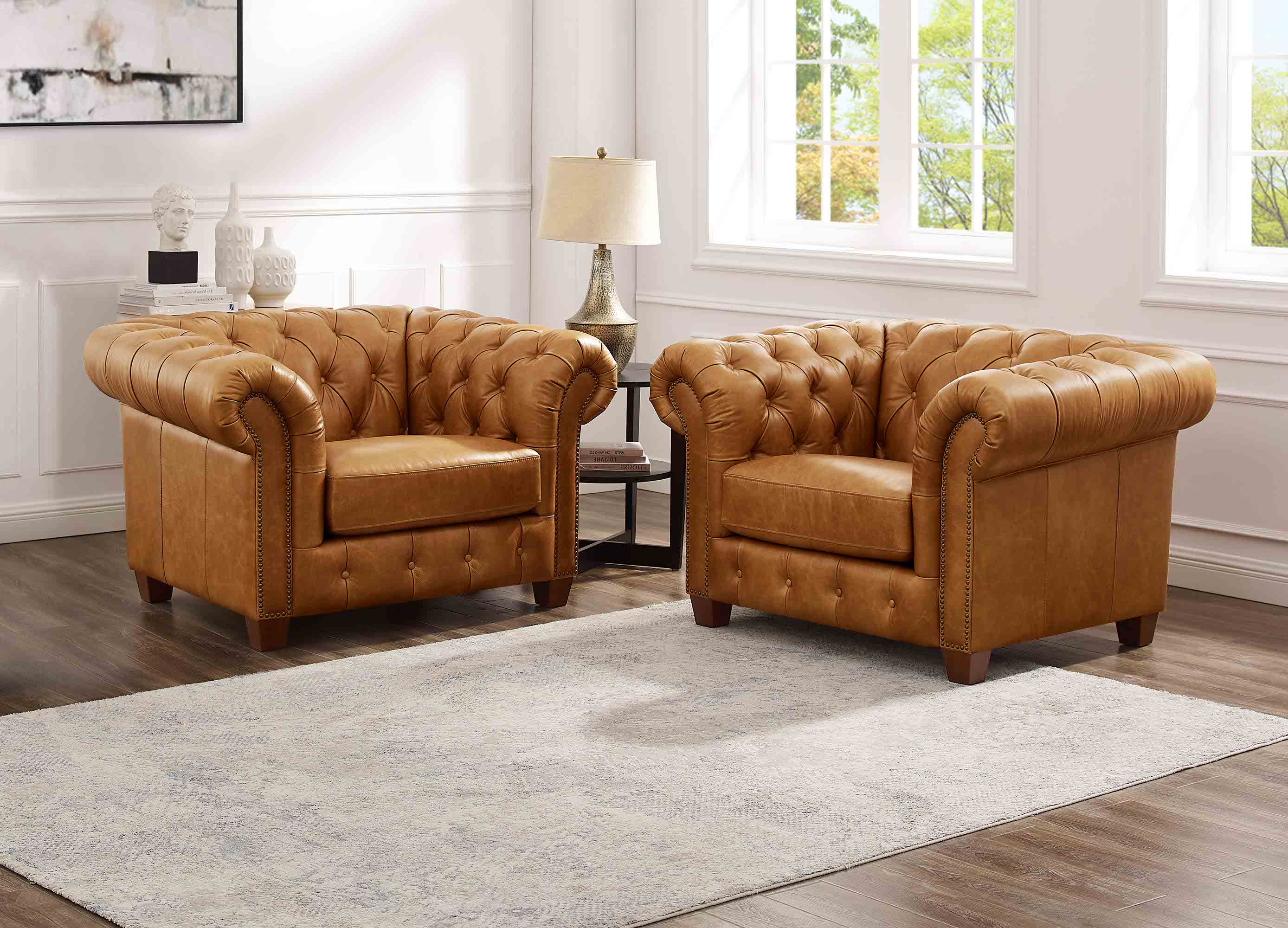 Kingston Waxy Pull-up Leather Sofa Collection