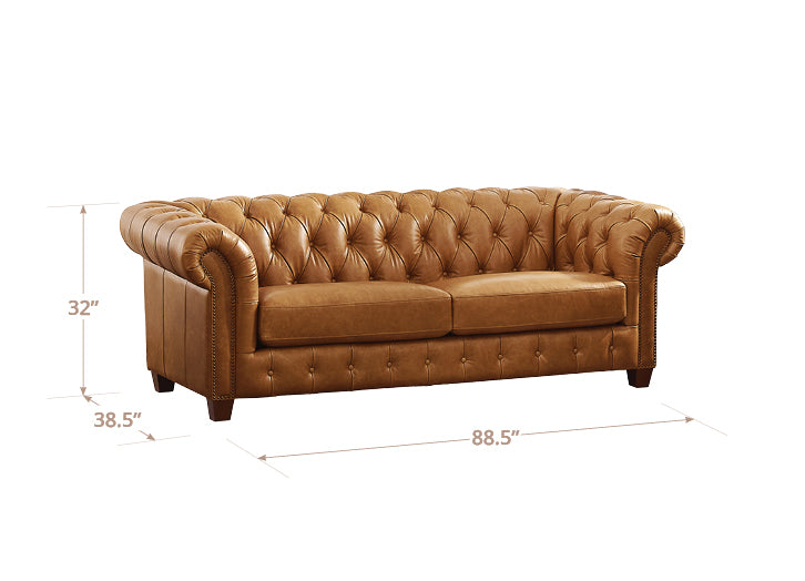 Kingston Waxy Pull-up Leather Sofa Collection