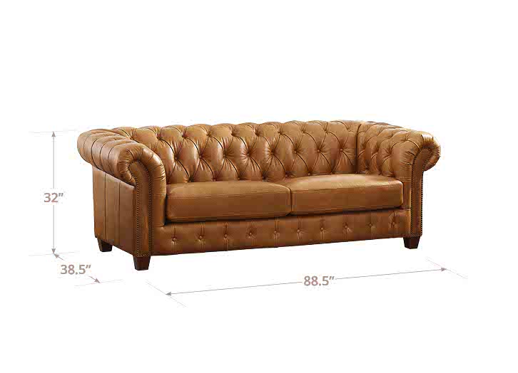 Kingston Waxy Pull-up Leather Sofa Collection