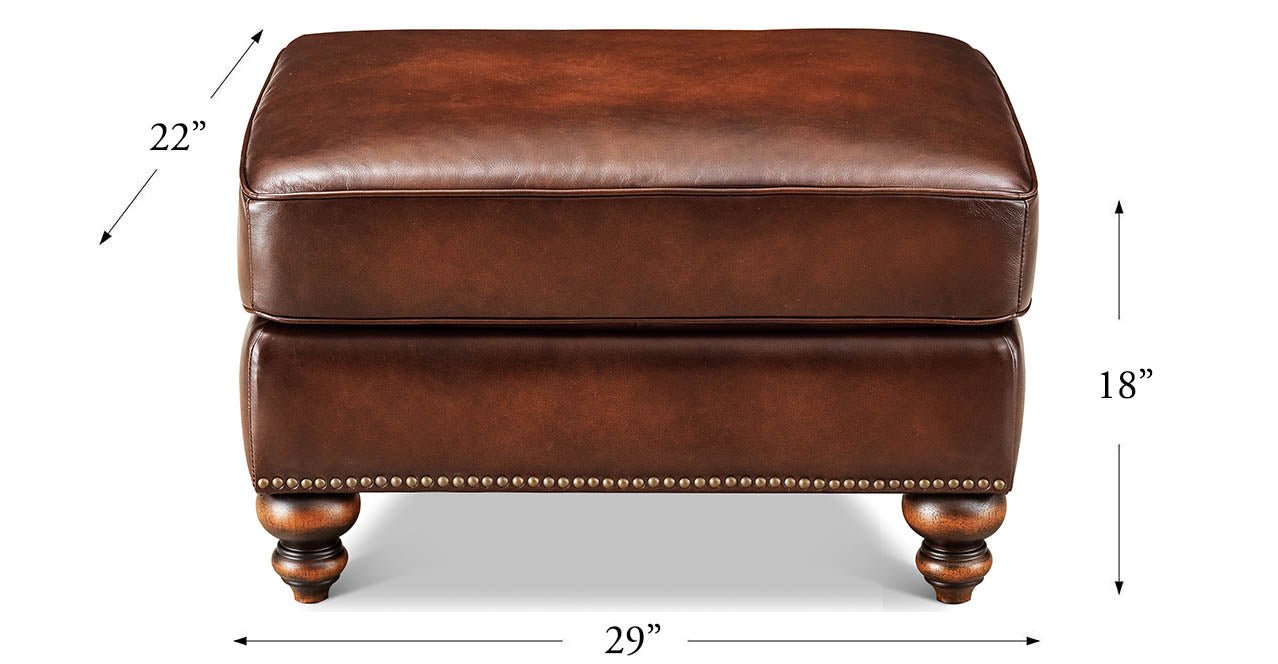 Hamptons Leather Sofa Collection