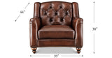 Hamptons Leather Sofa Collection