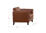 Maui Leather Sofa Collection