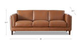 Maui Leather Sofa Collection