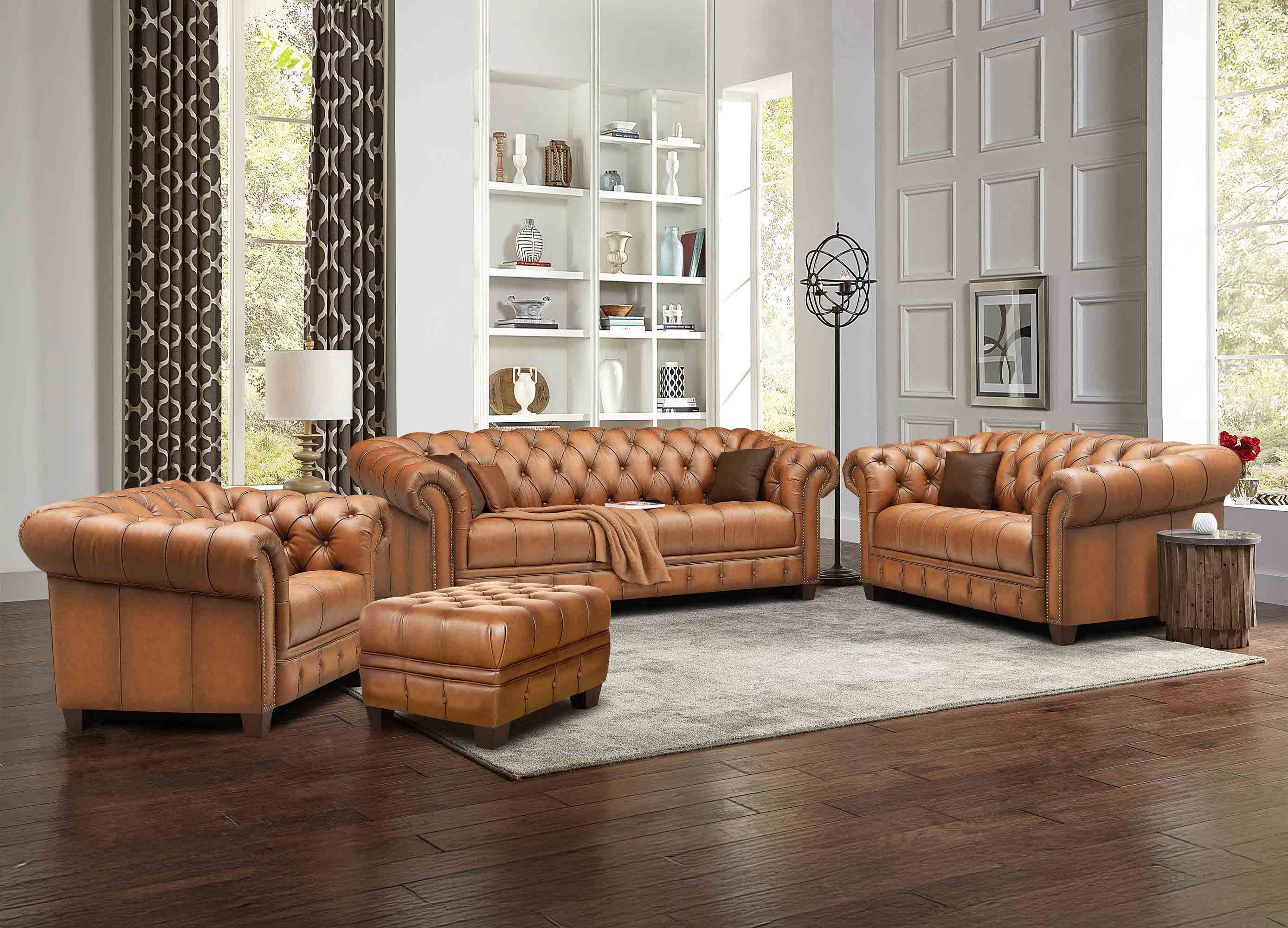 York Leather Sofa Collection