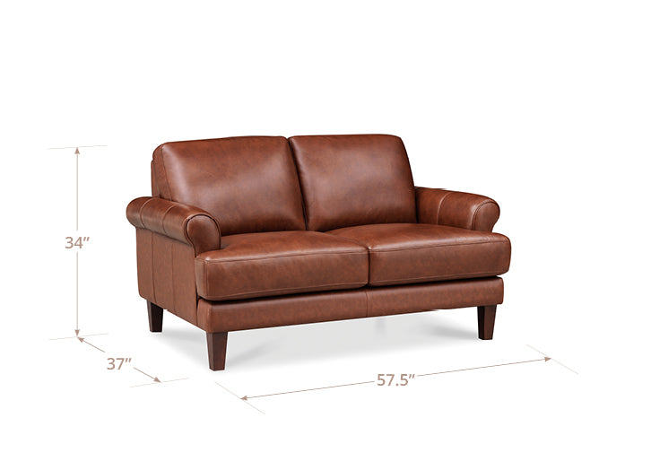 Dawn Leather Sofa Collection