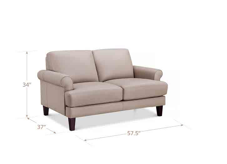 Dawn Leather Sofa Collection